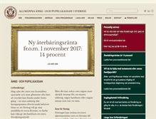 Tablet Screenshot of ankepupillkassan.se